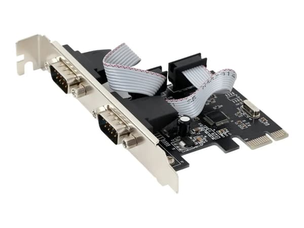 Gembird PCI Express seriell portkort + lågprofiladapter spc-22