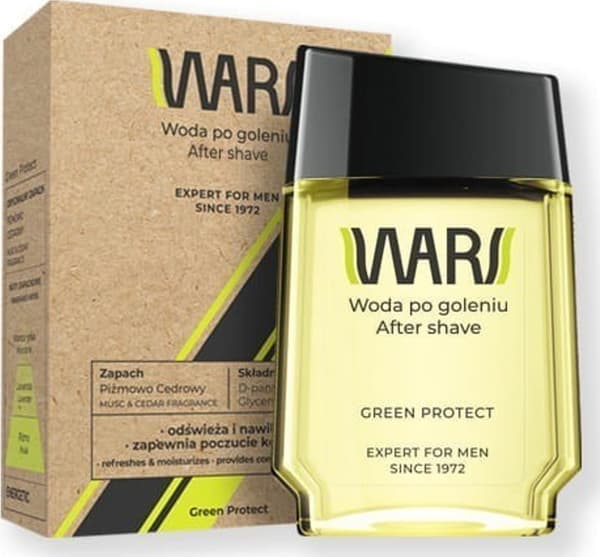 WARS Expert for Men Aftershave Green Protect 90ml