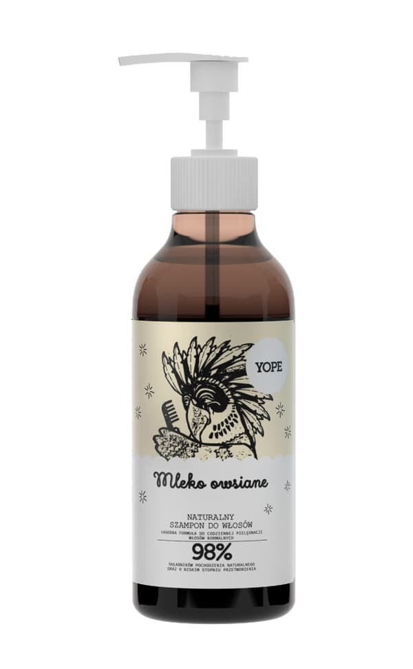 Yope Hårshampoo Havremælk 300ml