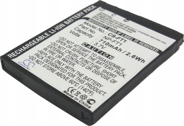 Cameron Sino genopladeligt batteri type NP-Ft1 /Npft1 til Sony/CS-Ft1