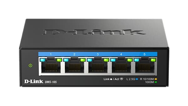 5-PORT MULTI-GB UNM. SWITCH 5X