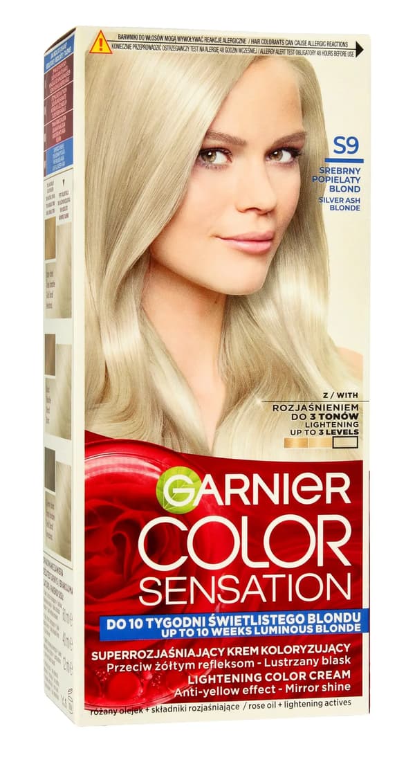 Garnier Color Sensation Färgningskräm S 9 Silver Askblond