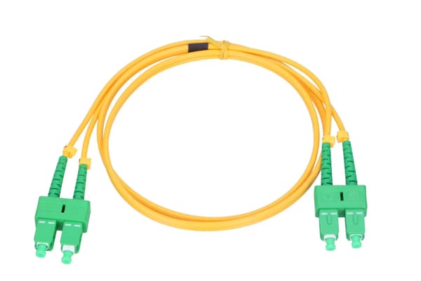 EXTRALINK Patchkabel SC/APC-SC/APC SM G.657A1 duplex 3.0mm 2m