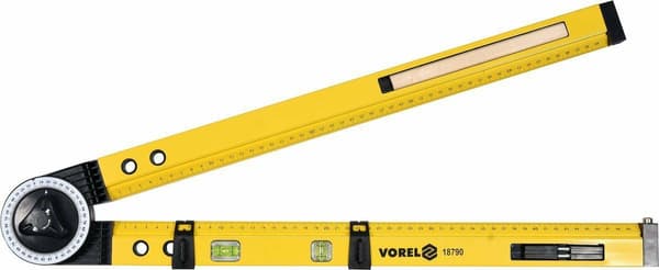 VOREL JUSTERBAR BYGGEKATETER 500mm