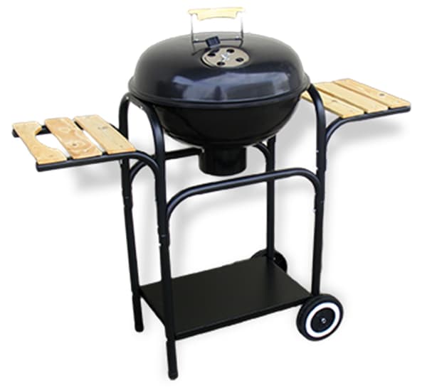 GRILL MED CIRKLAR MED KROMGALLERSKYDD SR. 43CM