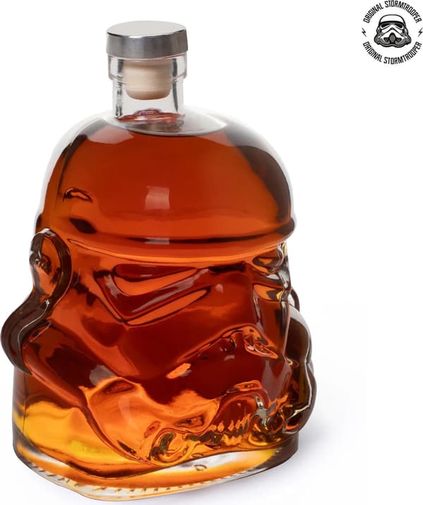 ThumbSup! Stormtrooper karaff i glas 750 ml transparent kork