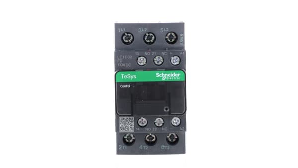 TeSys Deca Power Contactor 32A 3P 110V DC 1Z 1R LC1D32FD