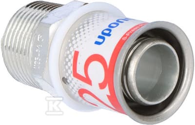 Uponor Uponor S-Press PLUS adapter med udvendigt gevind 25-R3/4MT