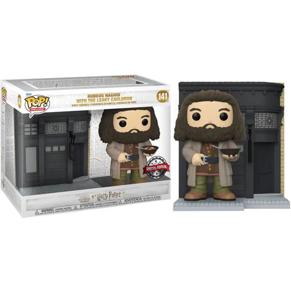 POP figur Harry Potter Diagonalstræde Rubeus Hagrid Den Utætte Kedel Eksklusiv