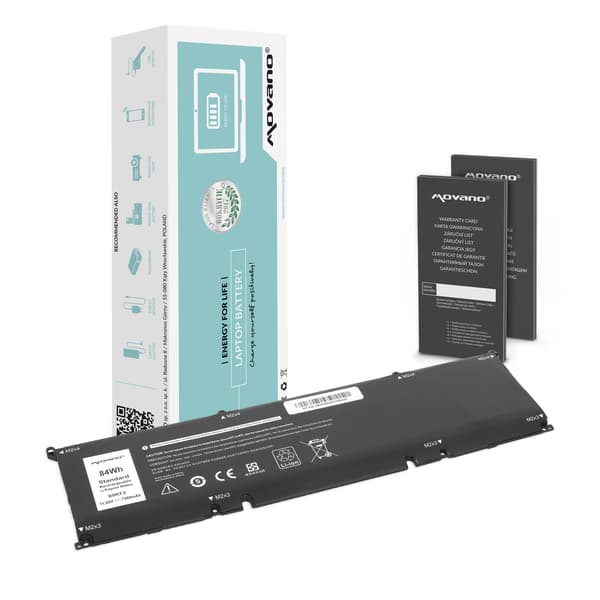 Movano batteri til Dell Alienware M15 M17 R3, XPS 15 (9500)