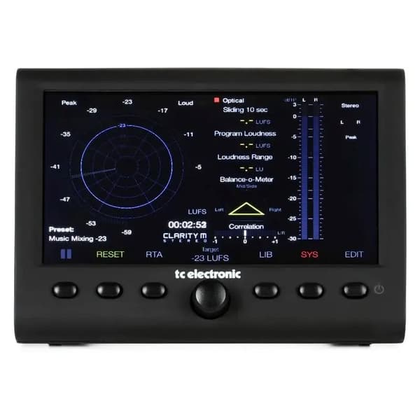 TC Electronic Clarity M Stereo Audio Meter