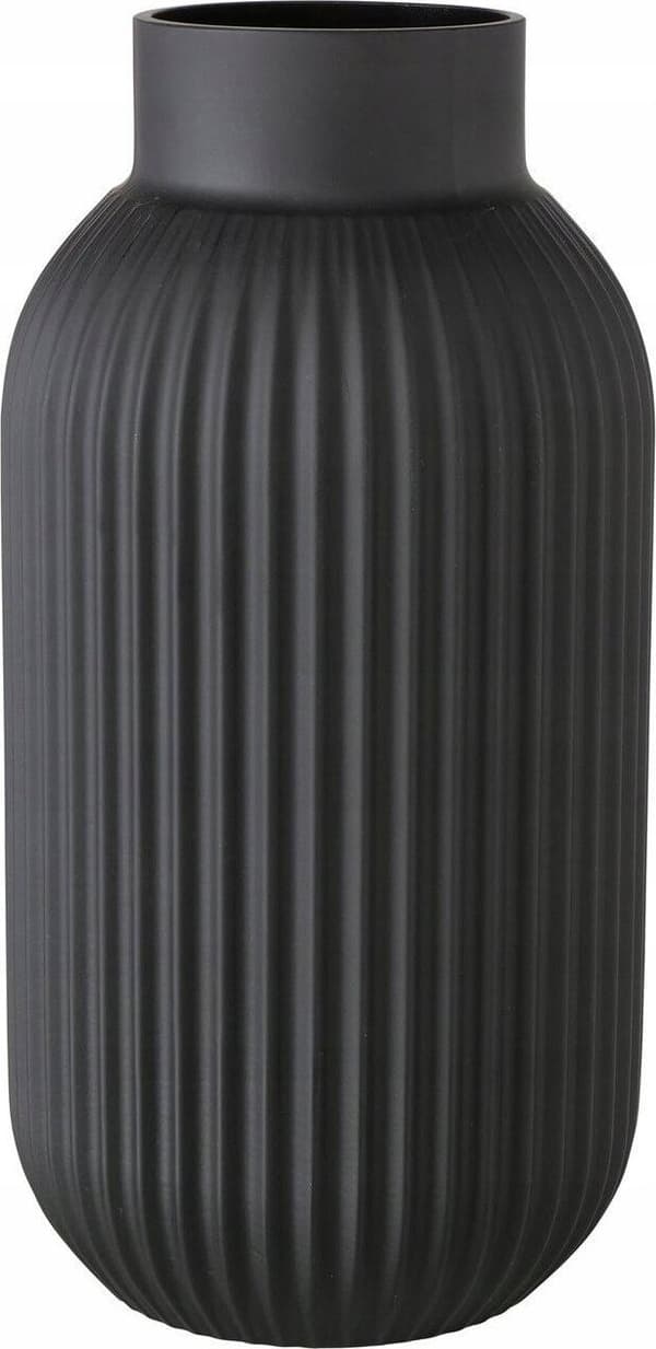 Boltze Nordika svart vas, glas