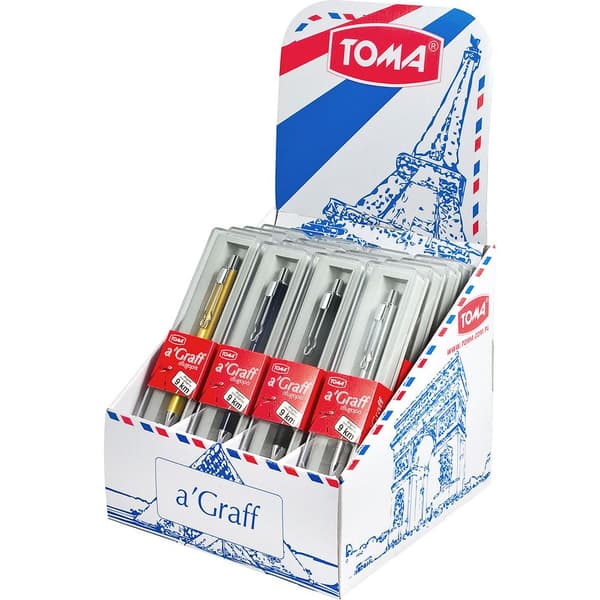 Lang beskrivelse A'graff i TOMA-etui