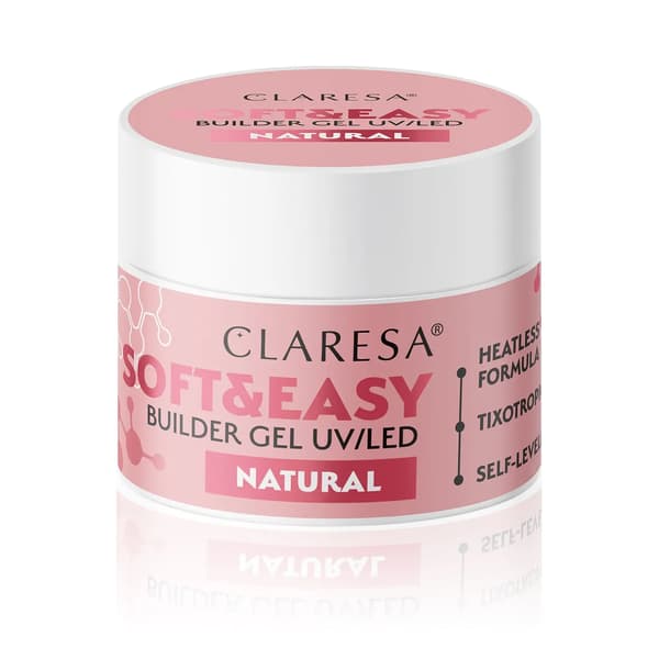 Claresa Nagelbyggel Soft&Easy Builder - Natural 45g