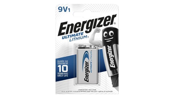 ENERGIZER Ultimate Lithium 9V-palikka 1-läpipainopakkaus