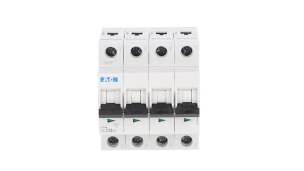 Sovittimen kytkin 4P C 16A 6kA AC PL6-C16/4 166519
