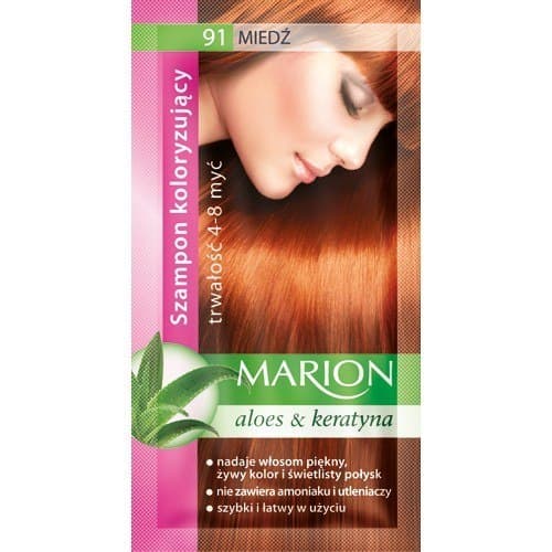 Marion farveshampoo 4-8 myc nr. 91 kobber 40 ml