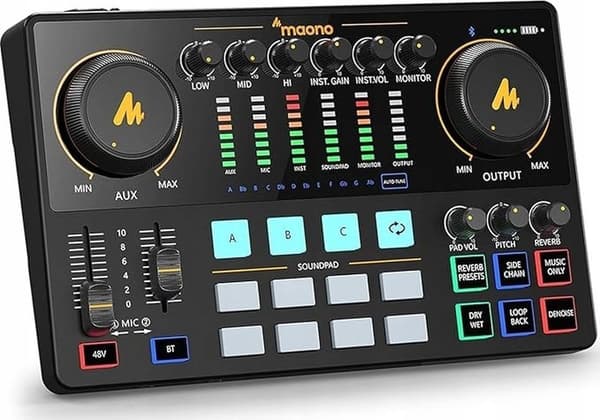 Maono lydkort lydkort musikmixer VLOG til telefoncomputer Maono/AME2