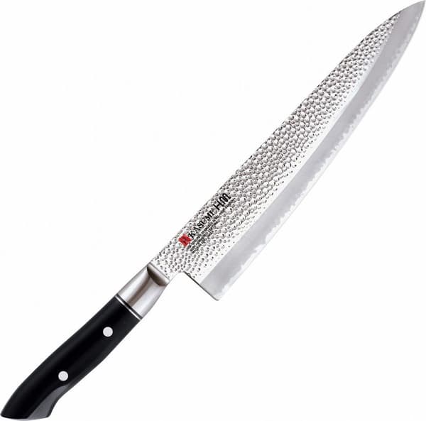 Taottu kokinveitsi VG10 HM pituus 24 cm moninkertainen