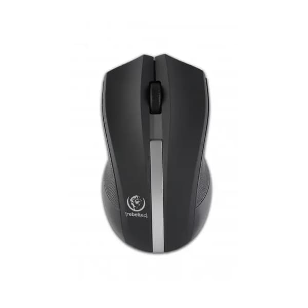 REBELTEC GALAXY SVART/SILVER TRÅDLÖS USB-MUS