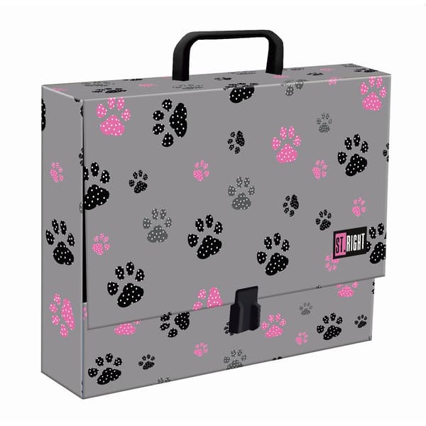Bred dokumentmappe A4 XL STRIGHT Paws