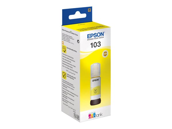 Epson 103 - gul - original - blækrefill