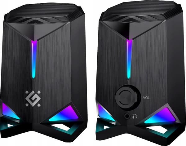Högtalare Defender GRAVITY 2.0 6W USB LED-bakgrundsbelysning RGB