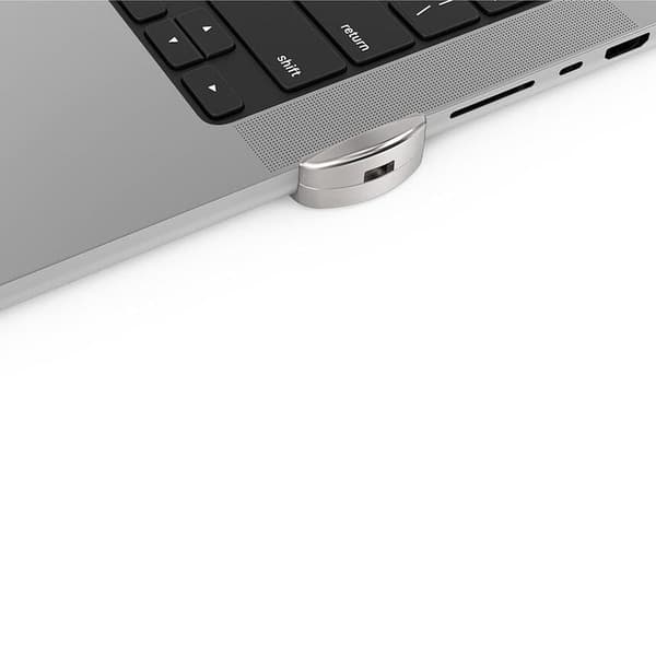 Compulocks Ledge Lock Adapter för MacBook Pro 16\" M1, M2 & M3 Silver