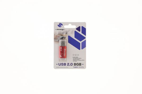 Storange-muisti 8 Gt | Perus | USB 2.0 | punainen