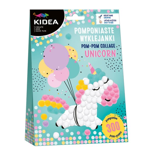 ZEST CREAT PASTED POMPON UNICORN AKC KIDEA PUD
