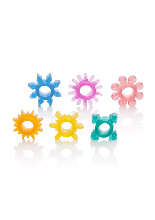RING-SENSO RINGAR 6-PACK ASSORTERADE