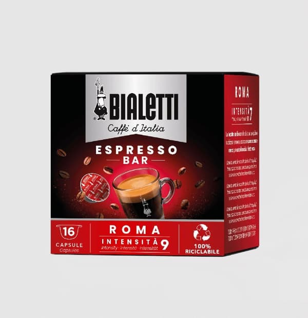 ROMA-kapselit BIALETTI CAFF D'ITALIA - 16 kapselia