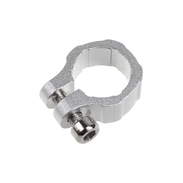 Lamptron weza klämma 10 mm - silver