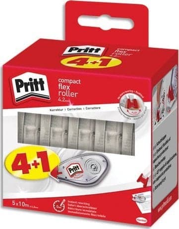 Pritt Compact Flex Roller 4.2 ecoPack 4+1 detailhandel