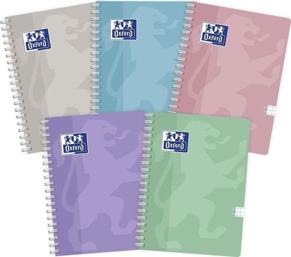 Colosbook A4/80K gitter Touch Pastel (5 stk.)