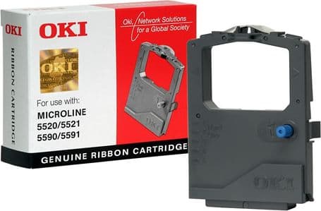 OKI Farvebånd til Microline printer ML5520/ML5521/ML5590/ML5591 sort (01126301)