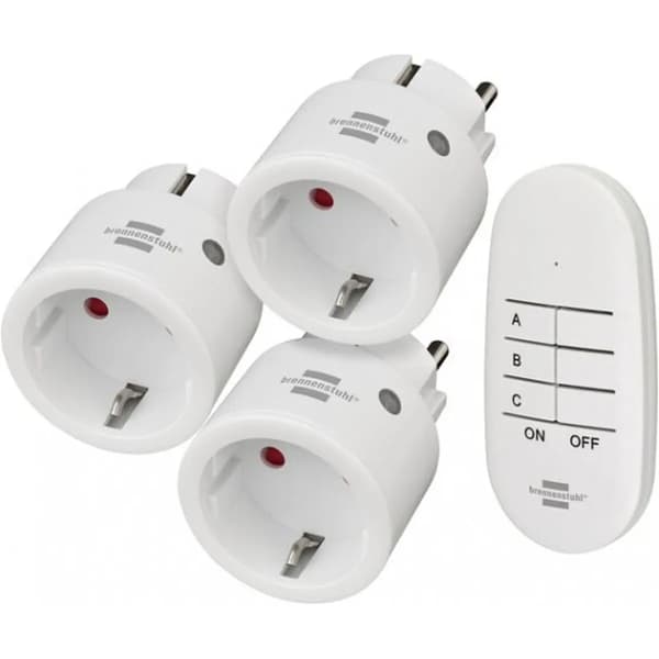 Älypistorasia Brennenstuhl Comfort-Line Mini 3 osaa