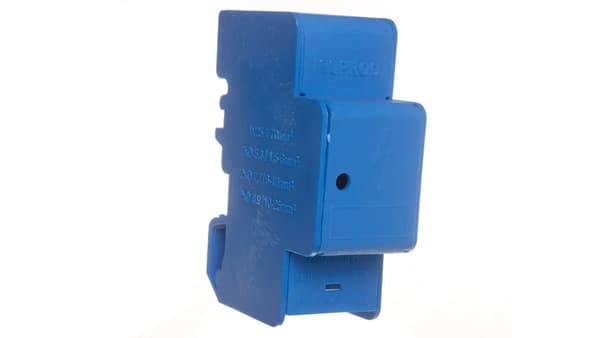 Modul Fordelingsblok Enkeltpolet Blå LBR160a/13n 84321003