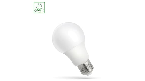 LED GLS E-27 230V 9W CW SPECTRUM
