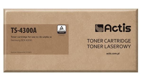 Tonerkassette Actis TS-4300A Sort Erstatning for MLT-D1092S (TS-4300A)