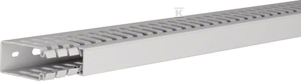tehalit Kanal comb HA7 halogenfri 60x25mm lysegrå HA760025 /2m/