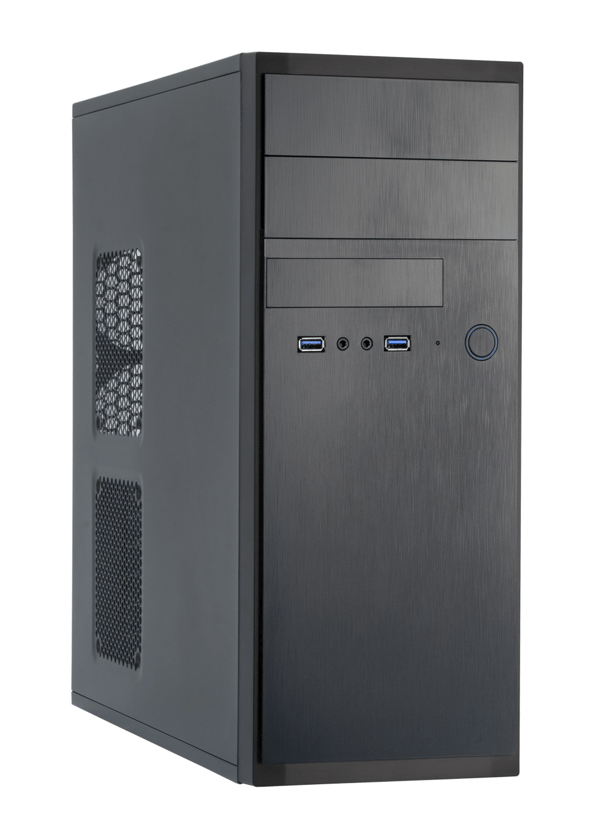 Kotelo|Chieftec|Miditower|ATX|MicroATX|Väri musta|HQ-01B-op
