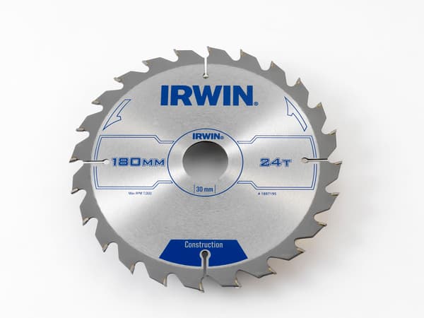 RUNDSAV 180x30x2,5mm 24z ATB KONSTRUKTION IRWIN