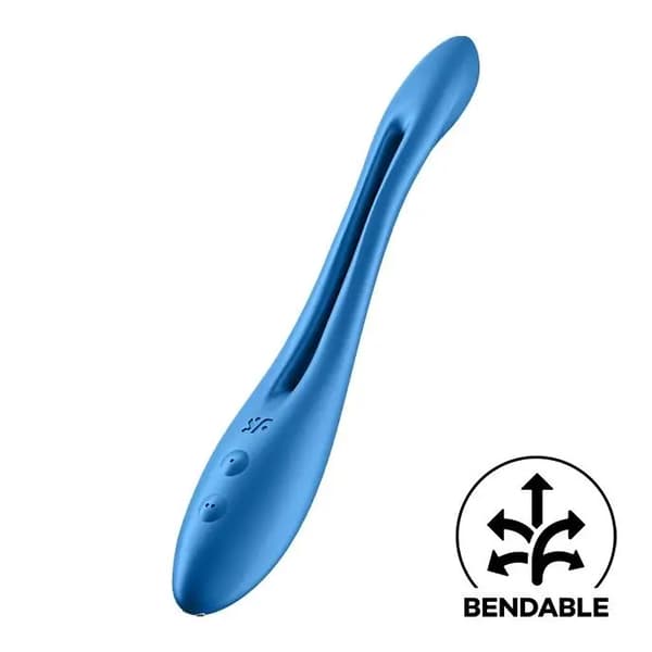Satisfyer Elastic Game Fleksibel Silikone Multifunktionel Massager Sort