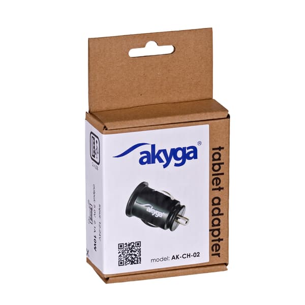 USB Biloplader AK-CH-02 2x USB-A 5V / 2.1A 10.5W