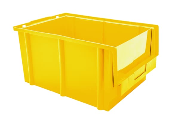 SÄILYTYSLAATIKKO KOKO '3' KELTAINEN