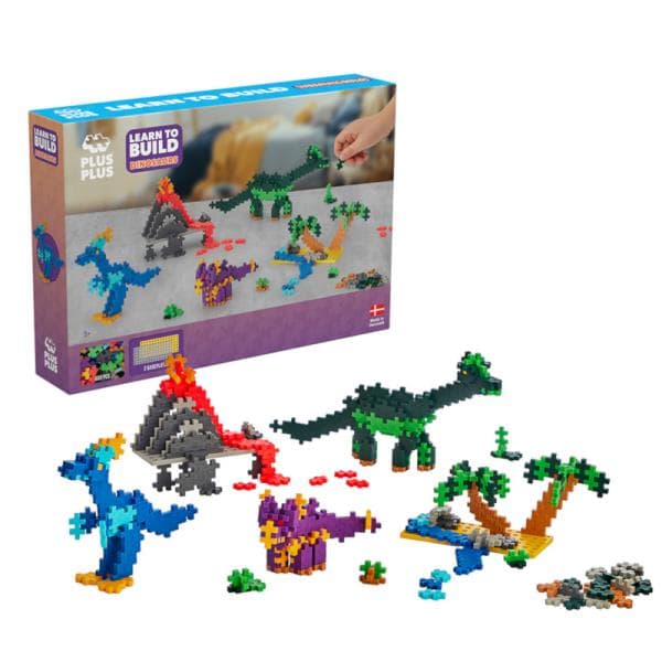 Plus-Plus Dinosaurs klodser 500el.