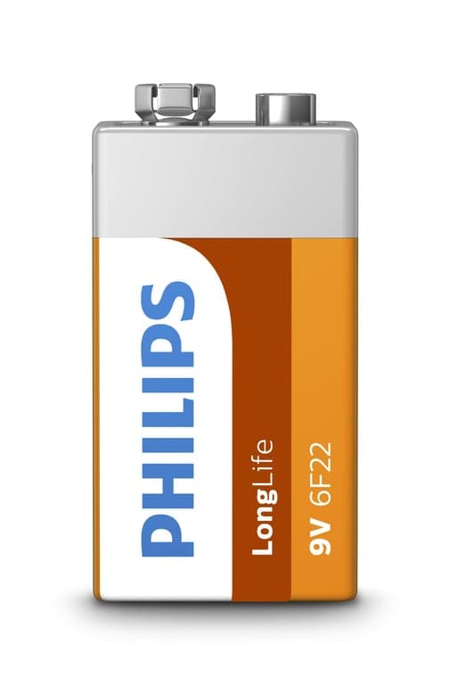 Philips LongLife 9V-palikkaparisto 1 kpl