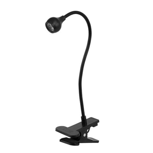 Glow UV LED-kyyvalaisin, musta