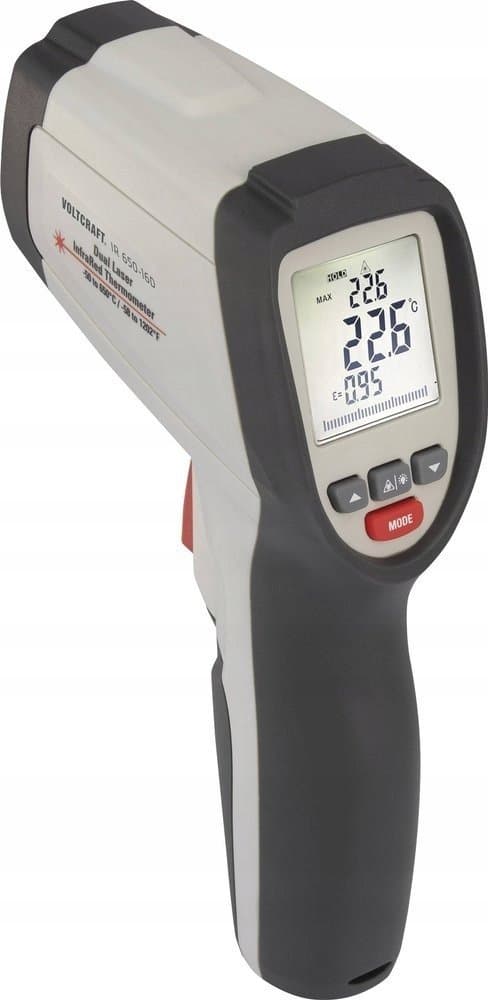 VOLTCRAFT IR 650-16D Pyrometer Optik 16:1-40 - 650 C